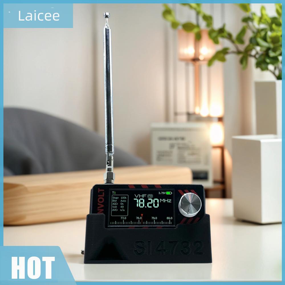 [Laicee.th] สําหรับ ATS MINI SI4732 DSP เครื่องรับสัญญาณวิทยุในตัว Groove Universal วงเล็บวิทยุ 3D พ