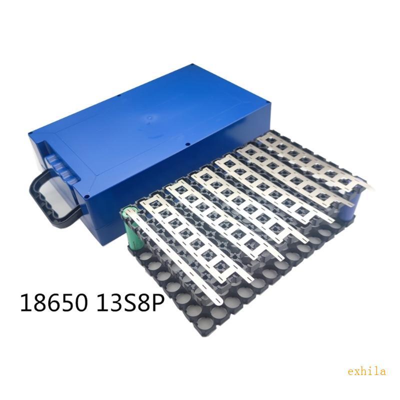 Exhila ไฟฟ้าจักรยานสําหรับ 13S8P 14S8P 18650 DIY กล่องเก็บ 12V24V36V48V52V