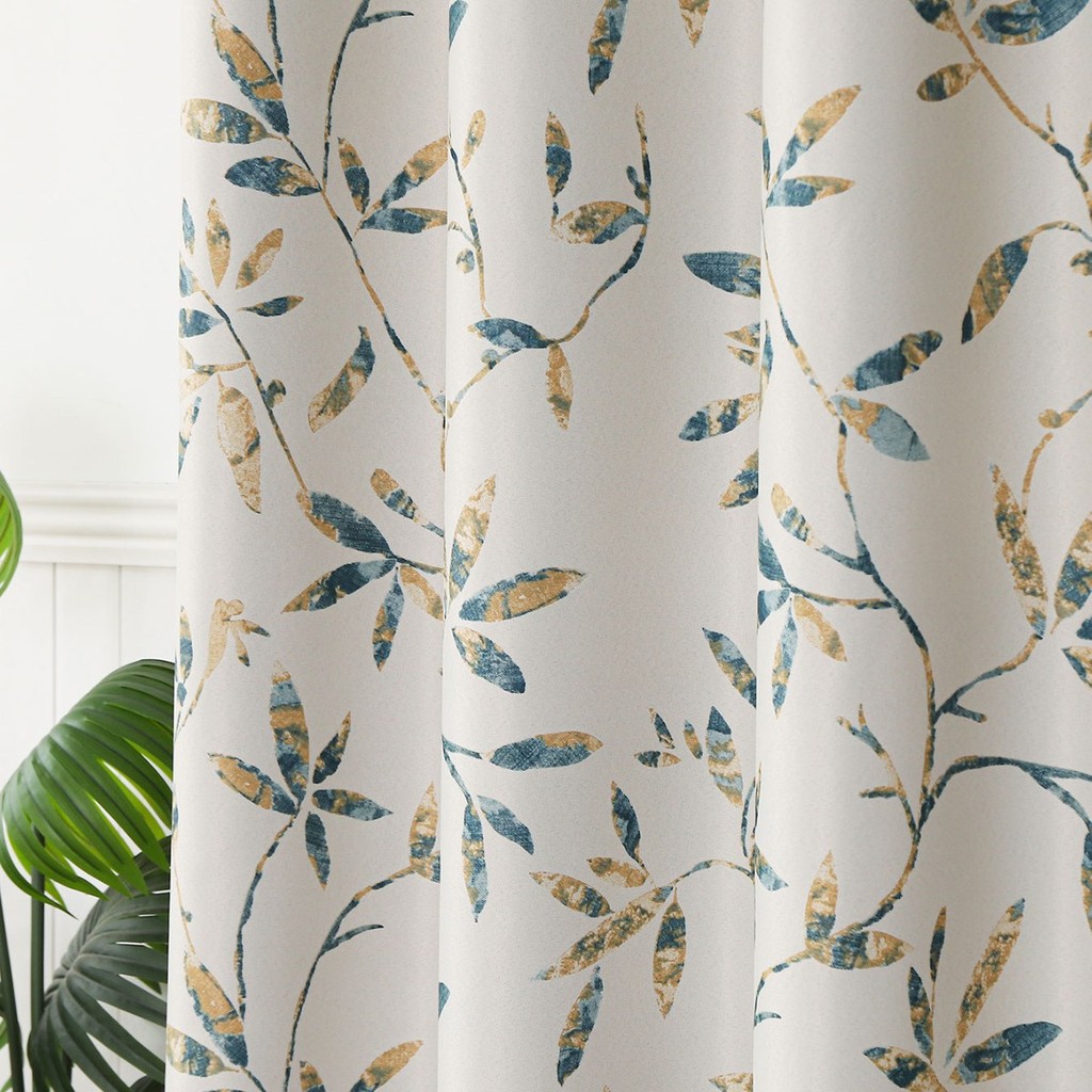 แนะนำ ผ้าม่าน ผ้าม่านสำเร็จรูป แบบเถาวัลย์หลากสี ใช้ได้ทั้งห้องนั่งเล่นและห้องนอน ราคาพิเศษ มีเก็บเงินปลายทาง