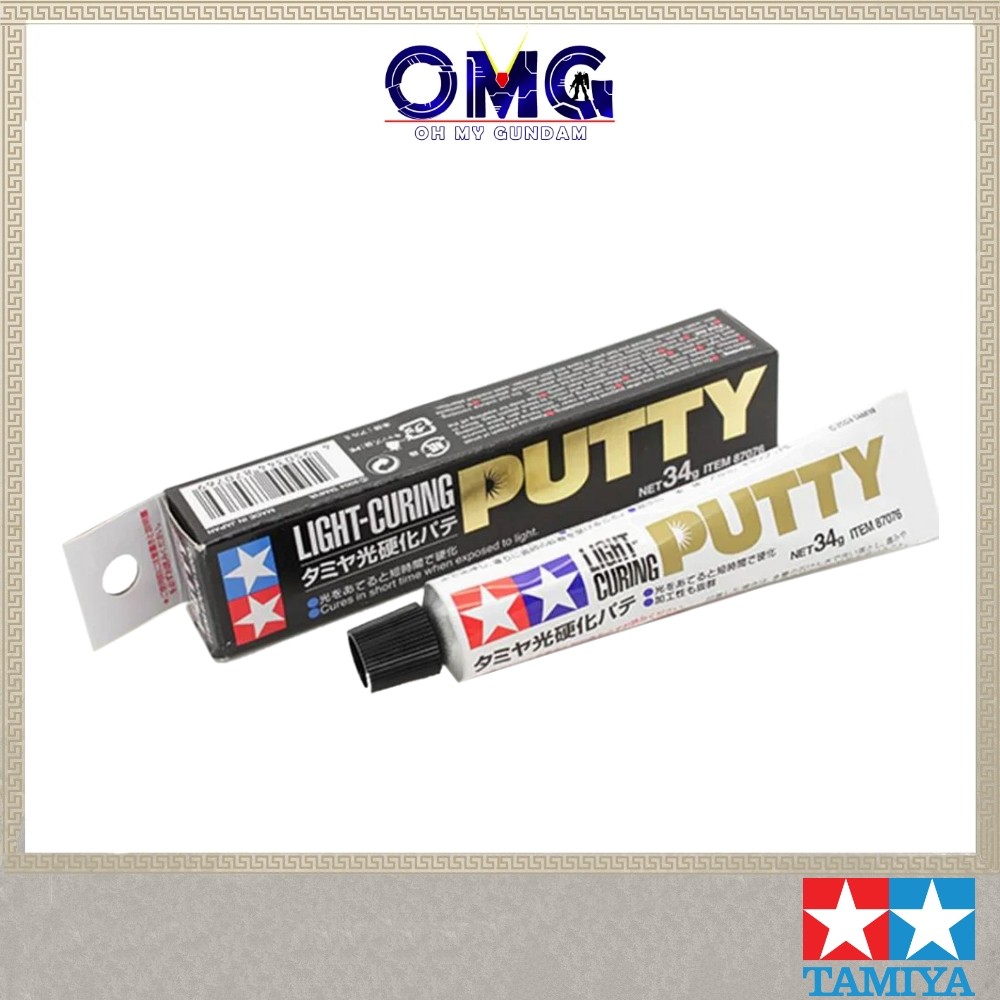 Tamiya Light-Curing Putty 34g 87057 Tamiya Putty Light Curing Putty Plamo Tools OMG
