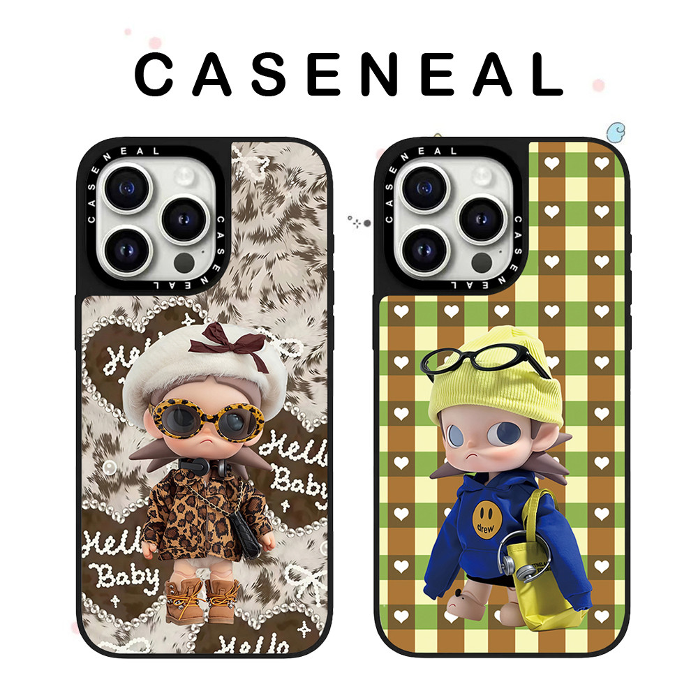 CASENEALแฟชั่นสาวคุณภาพสูงกระจกเคสโทรศัพท์เหมาะสําหรับiPhone 17ProMax 17pro 17 air 16promax 16 15promax 15 14promax 13 13Promaxแฟชั่นAnti Drop Hard Case