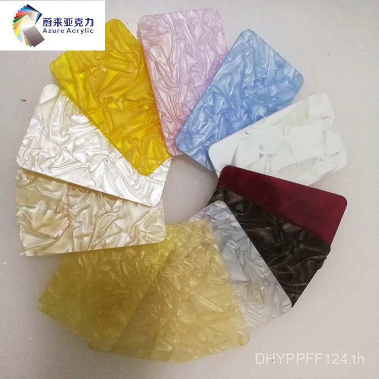 กระดาน Plexiglass Crystal Marble Board Wood Grain Cloud Color Board Grain Board อะคริลิคขายส่งพิเศษ 