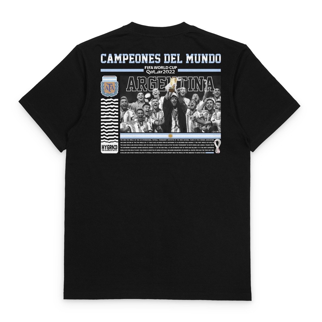เสื้อยืดฟุตบอลโลก "Argentina WC" - FIFA World Cup กาตาร์ 2022/Messi