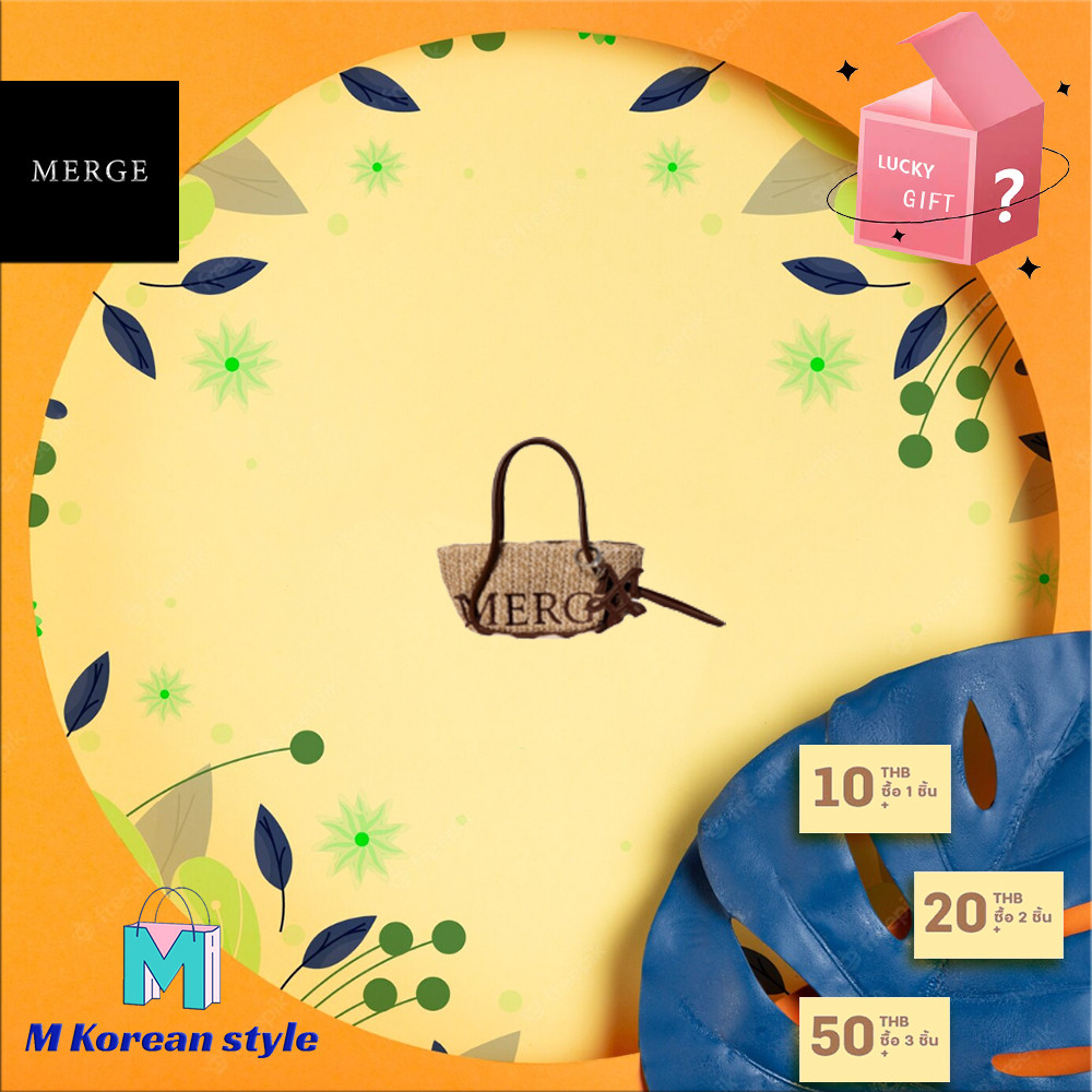 M Korean style(ติดต่อฝ่ายบริการลูกค้าเพื่อรับส่วนลด)Merge A Day Bag Nylon Edition In Large 6