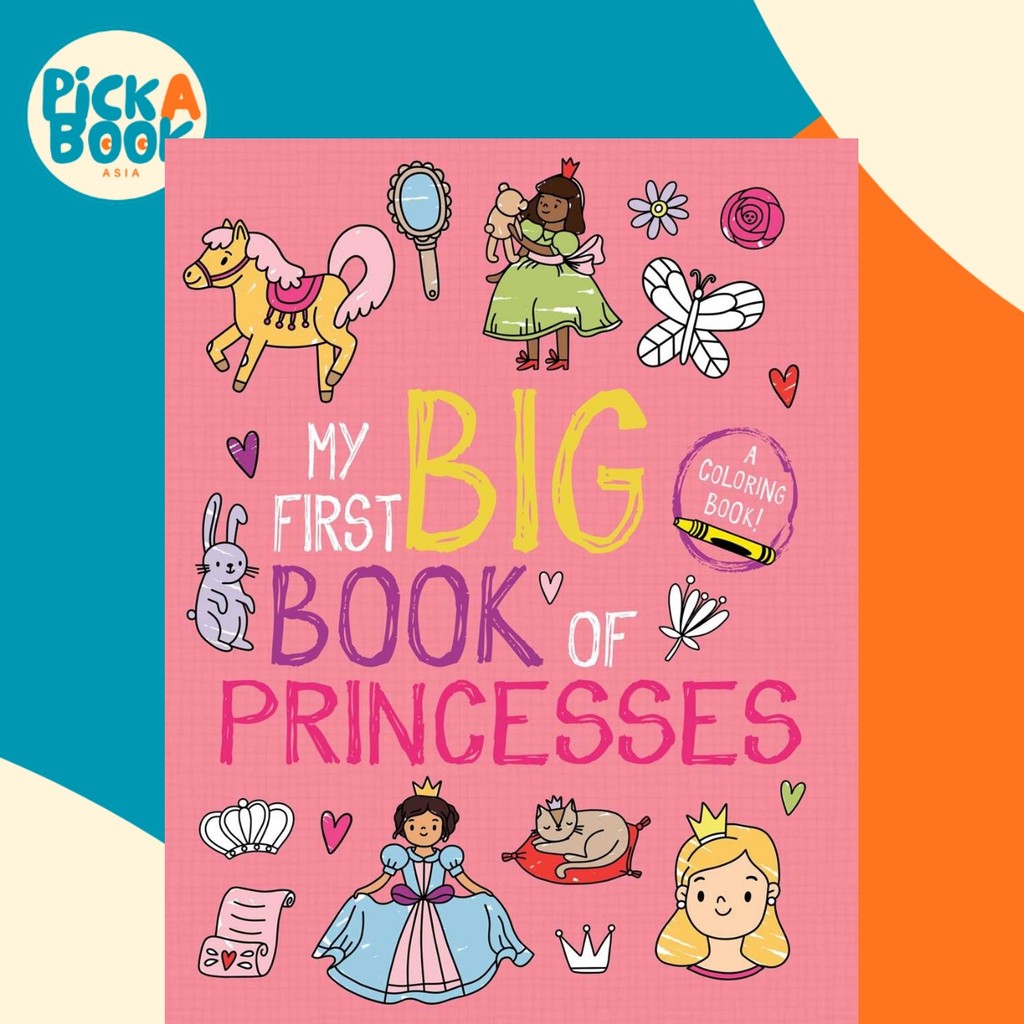 My First Big Book of Princesses โดย Little Bee Books (ปกอ่อน)