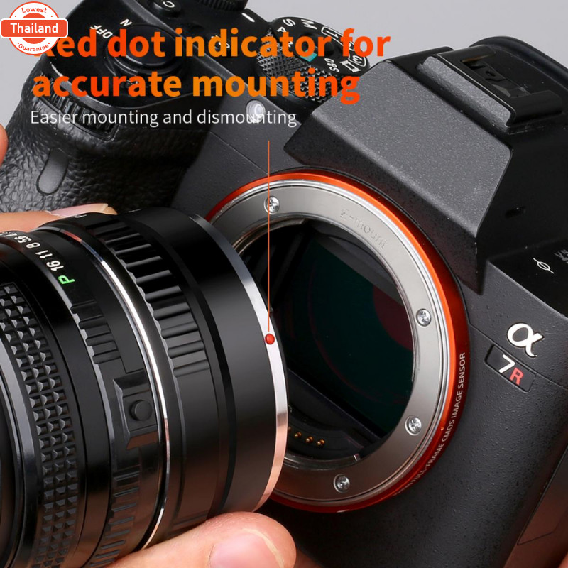 K&F Adapter Pentax K Lenses to Sony E Mount Camera KF06.075