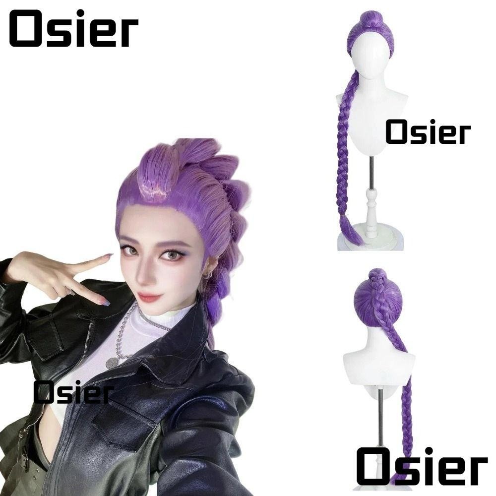 Anime Cosplay Wig Rumi Mira Zoeey Purple Braids For Convention And Fashion