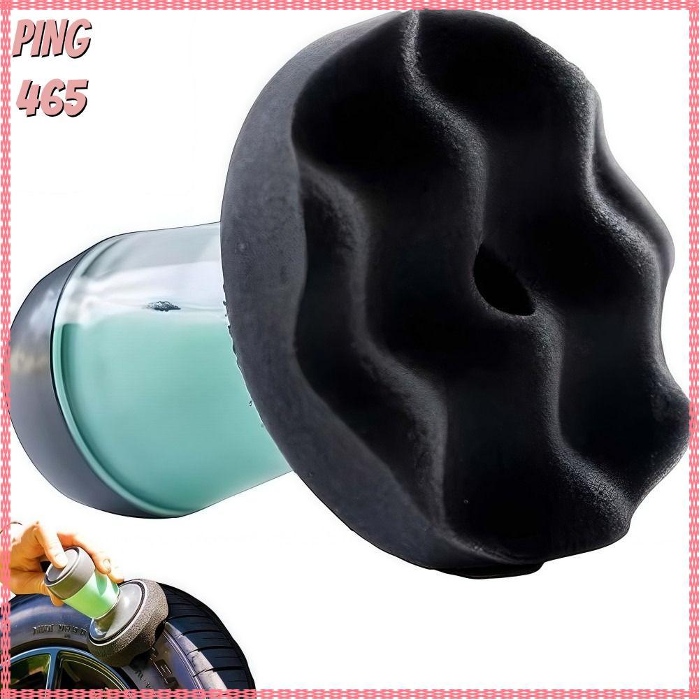 PINGD Tyre Shine Applicator, Reusable Streak-Free Shine Car Tyre Flow Dressing Applicator, No-Drip ท