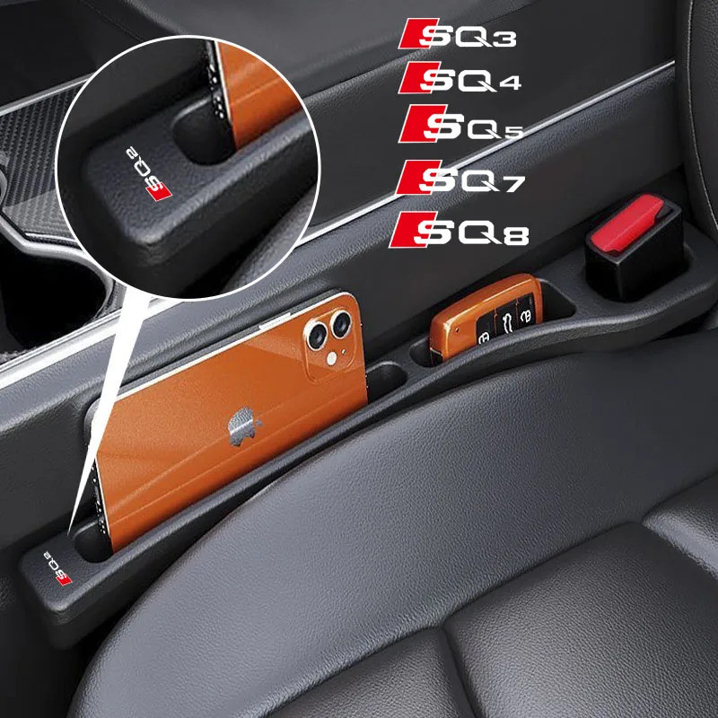 2 ชิ้นรถที่นั่ง Splicing ปลั๊กแถบรถ Gap Fillers, ความปลอดภัยที่นั่ง Racks สําหรับ Audi Sq2 Sq3 Sq4 S