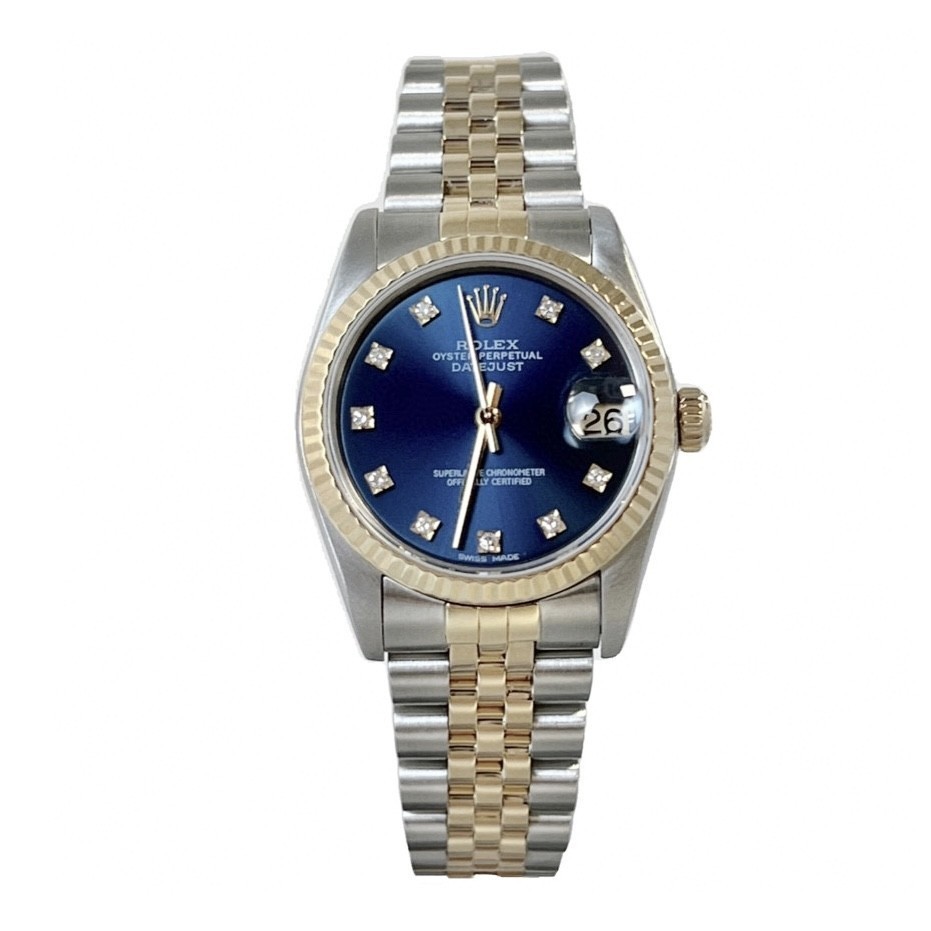 Rolex Rolex 68273/31mm/Rough Diamond Rewriting/เครื่องจักรอัตโนมัติ/แฟชั่นนาฬิกาเดี่ยว