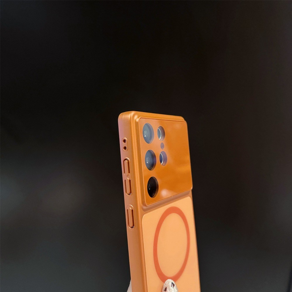 ใหม่ขนาดใหญ่-หน้าต่างไร้สายแม่เหล็กชาร์จ Nano Glass Armor เคสโทรศัพท์สําหรับ Samsung S23 Ultra S24 Ultra S25 Ultra S26 Ultra S26 + คุณภาพสูงกันกระแทกปกหลัง - รูปที่ 6