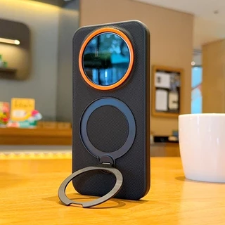 วงเล็บหมุนเคสโทรศัพท์แม่เหล็กสําหรับHonor Magic 8 7 6 Pro GT Pro X70 X60 Pro X9D X9C 5Gกรอบโลหะฝาครอบป้องกันHigh Endปุ่มโลหะอิสระเปลือก