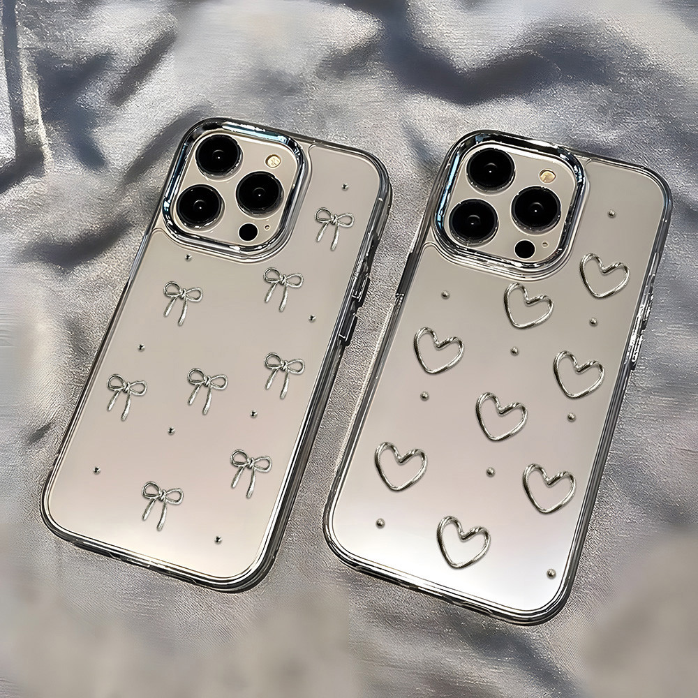 INS สำหรับ iPhone11 13 16 17 15 12 14 Pro Max 13 11 Pro X XR XS Max 7 8 6 Plus เคสโทรศัพท์มือถือลายการ์ตูนใสกันกระแทก