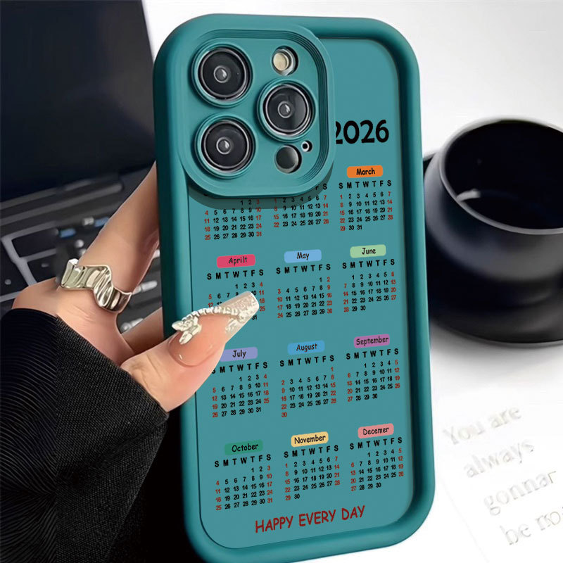 แฟชั่น 26 ปีปฏิทินสําหรับ OPPO A7 A12S F11 A9X A94 A79 A80 A57 A77 A5S Reno 4F 5F 7Z 8Z A53 A33 A3 P