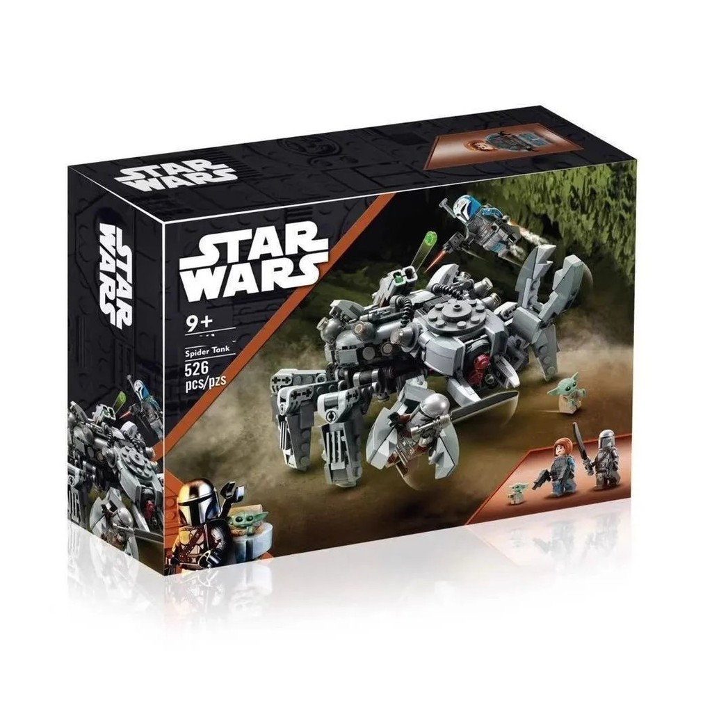 Star Wars Series 75361 Spider Tank Educational Assembly diy Building Block ของเล่นของขวัญวันเกิด