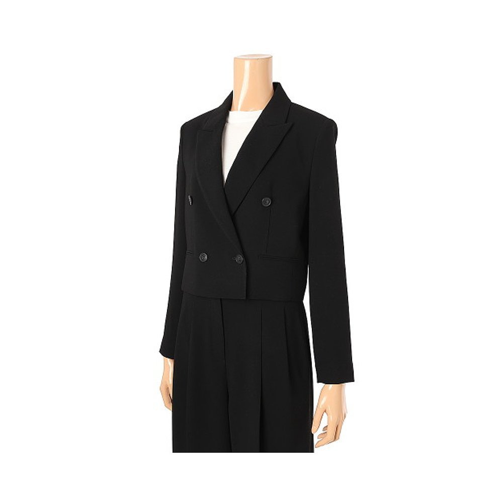 Korea Direct Mail [jigott] [jigott-JM3E0JK41] เสื้อแจ็คเก็ตสั้นกระดุมผ้าทวีต