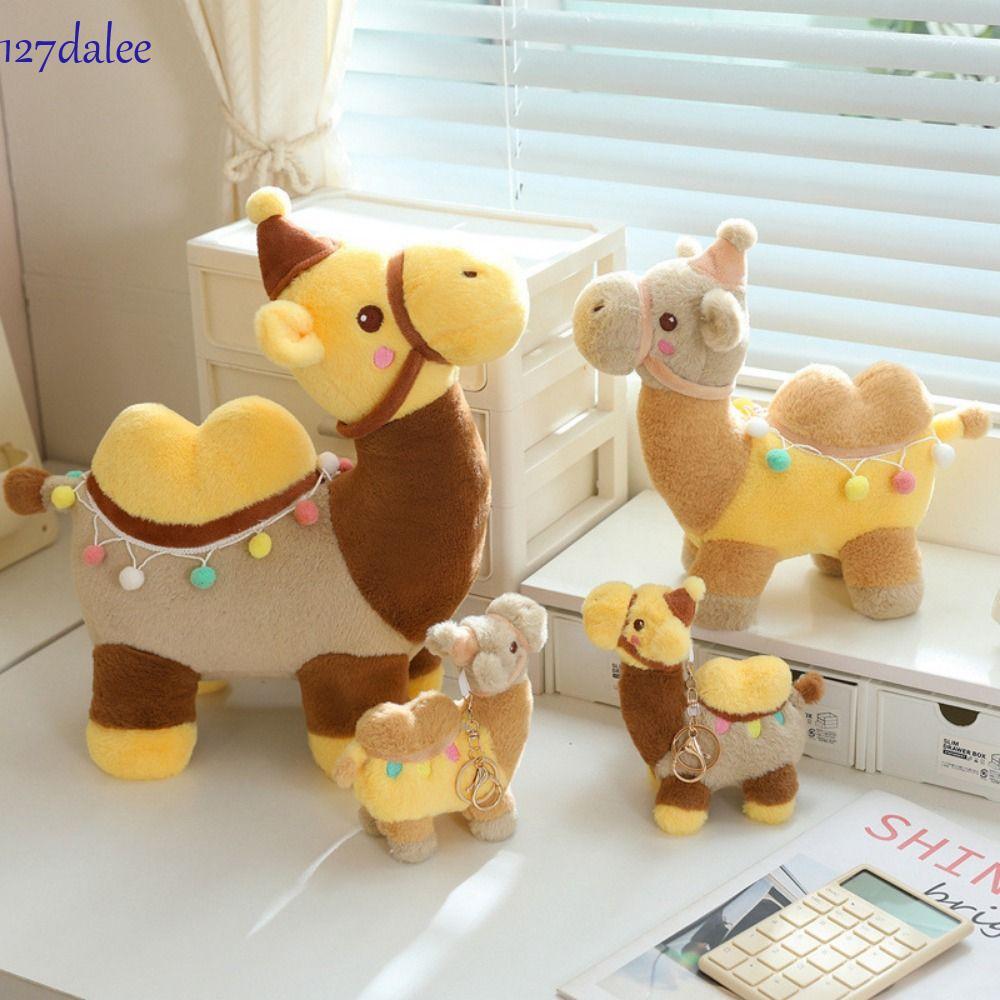 DALEE จําลอง Camel Plush ของเล่น, PP Cotton Camel Desert สัตว์ตุ๊กตาของเล่น, Creative จําลอง Plush ต