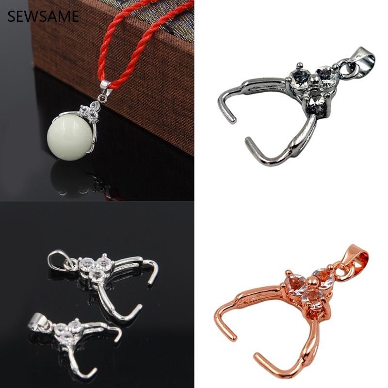 ชิ้นส่วนคลัปซ์โลหะสำหรับทำสร้อยคอยอดนิยม DIY