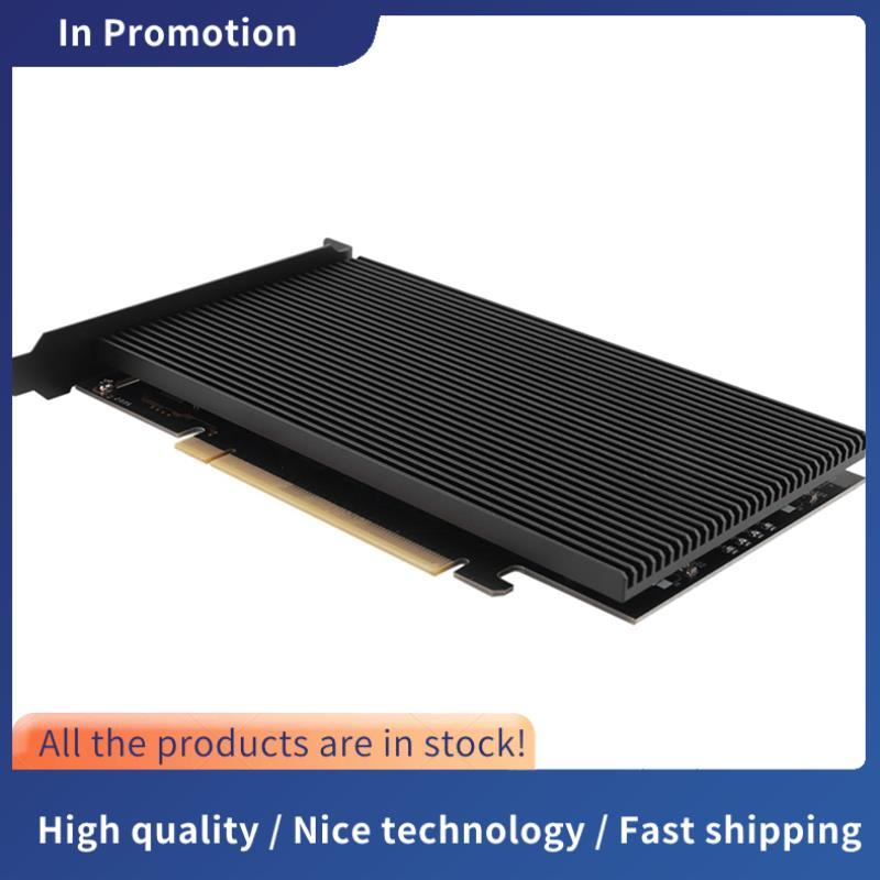 การ์ดอะแดปเตอร์ M.2 NVME เป็น Pcie 4.0 X16 รองรับ 4 Nvme M.2 2280 สําหรับ Bifurcation