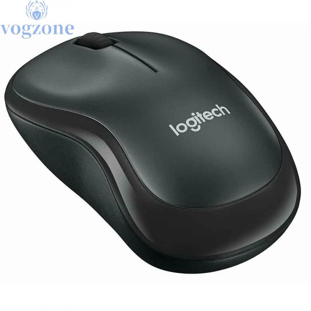 Professional Logitech M220 Silent Wireless Optical Mouse สีดํา Easy Setup