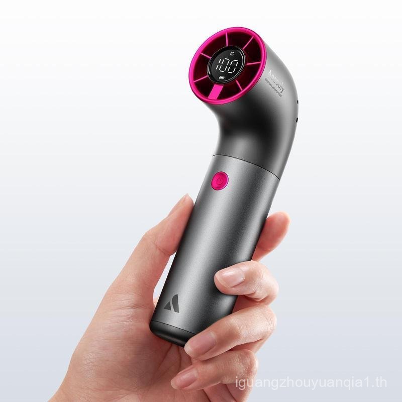 Aecooly พัดลมมือถือแบบพกพา, พัดลมมินิเทอร์โบทรงพลัง, 19000 RPM ความเร็วสูง Aero Ultra, 15H Max Cooli