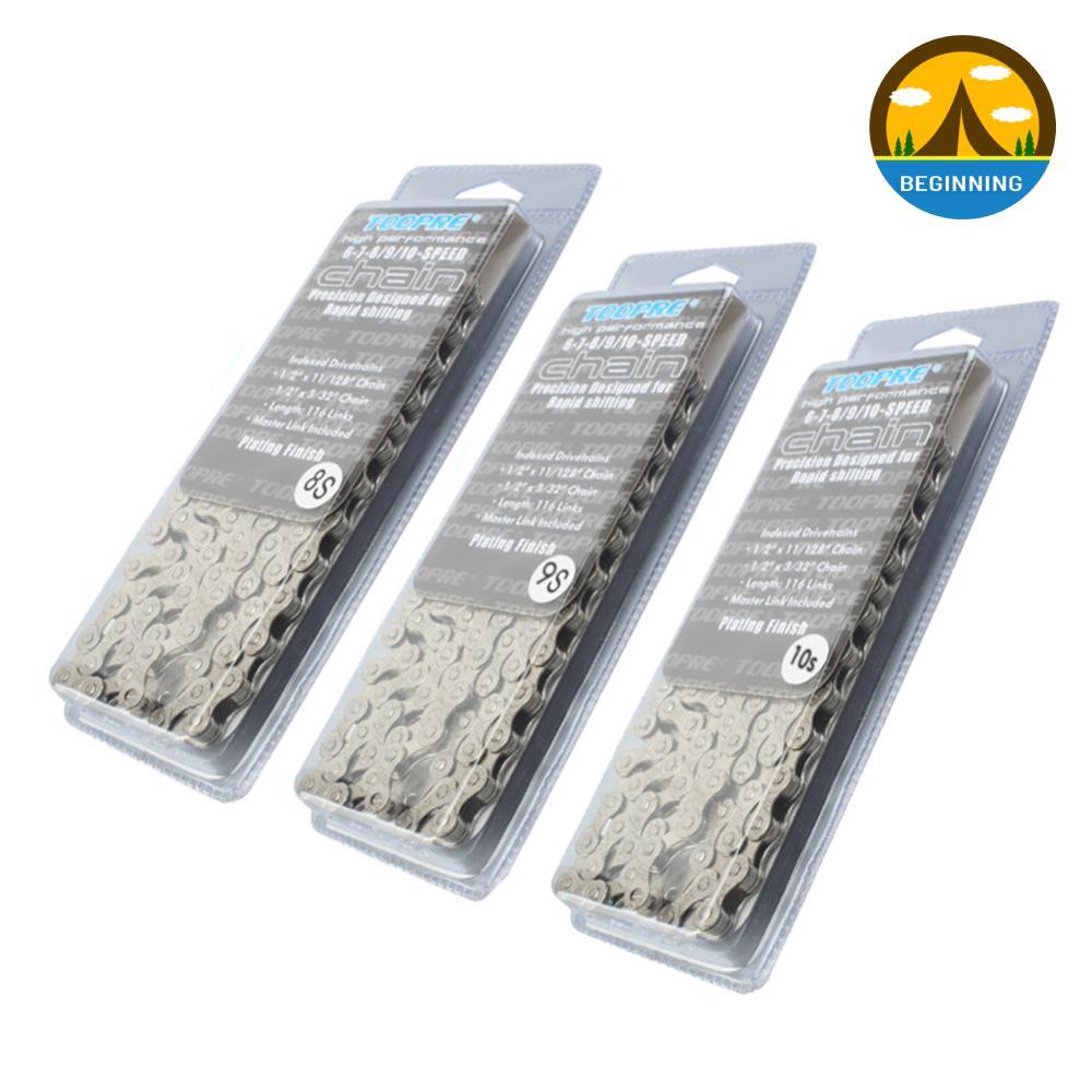 โซ่จักรยานเสือภูเขา Speed Road ขนาด 6-7-8/9/10 กันสนิม เคลือบเงิน