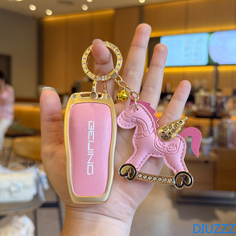 สําหรับ BAIC ปักกิ่ง X7 BJ40 Senova D50 D70 X55 X65 EU5 EU7 สังกะสีกุญแจรถสําหรับ Baic x55 x35 x75 i