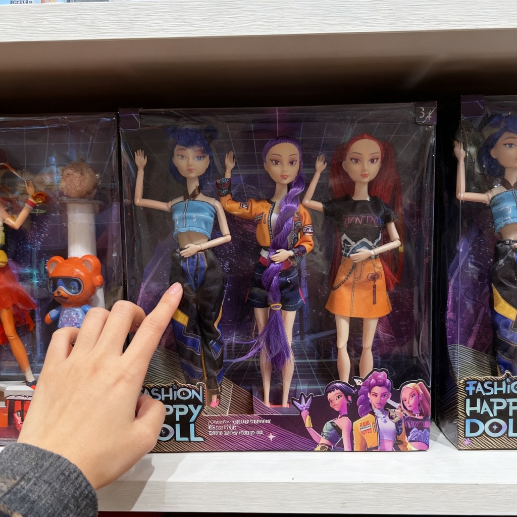 พร้อมสต็อกใหม่ K-POP Witch Hunters Doll Lumi Razoi ตุ๊กตาไวนิลของเล่นขายส่ง
