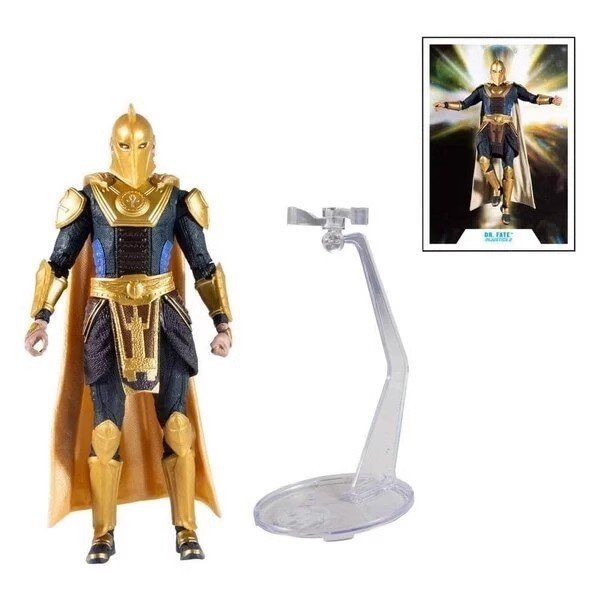 23 ซม. Injustice League Doctor Fate Figure Wonder Woman Model Batman Doll Toy McFarlaneand