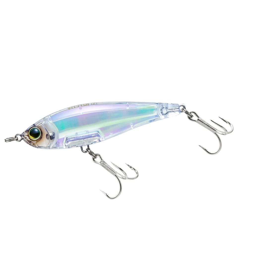 YO-ZURI Salt Lure 3D Inshore Twitch Bait (SS) 70mm Color: Clear