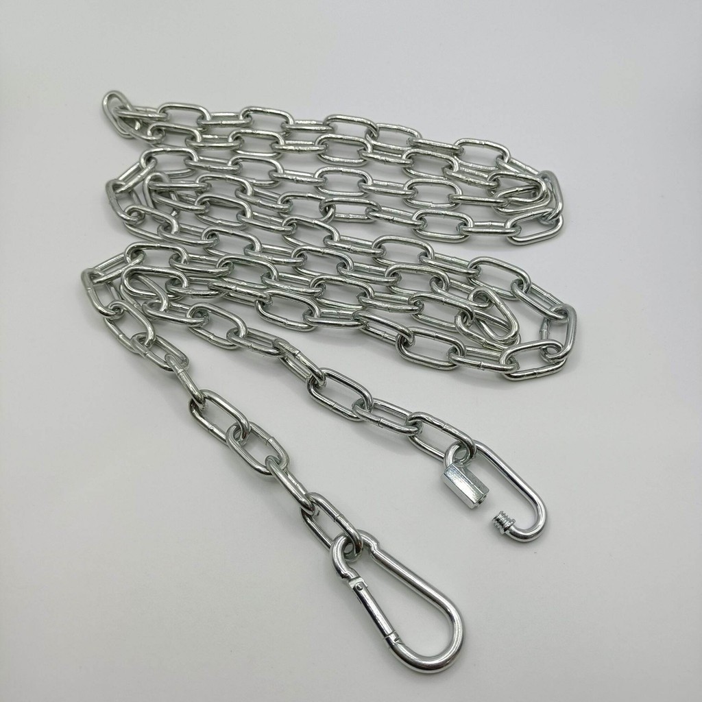 🔥จัดส่งที่รวดเร็ว🔥(4เมตร/3เมตร)โซ่หมา ขนาด3.5มิล โซ่ชุปซิงค์(ขึ้นสนิมยากมาก) โซ่เหล็กล่ามสุนัข แข็งแรงทนทาน - รูปที่ 6