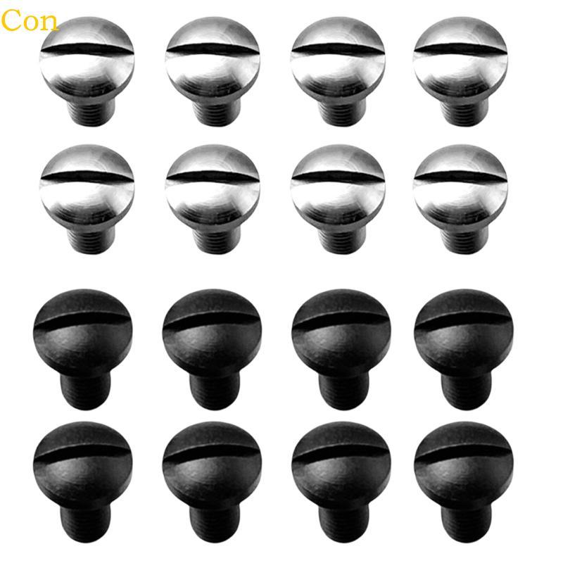 Con 8 ชิ้น Slotted สกรูสลักเกลียวชุดสําหรับ 1911 Grips รุ่น 416