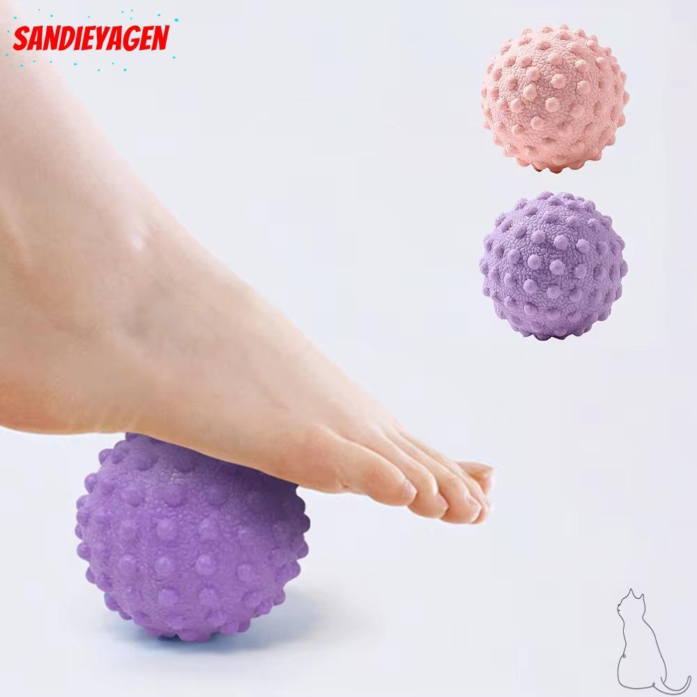 SANDIEYEAN Fascia Ball, TPR ท่าทาง Master กล้ามเนื้อผ่อนคลายยกจุด, ปวดเท้า Meridian Ball พิลาทิส Plantar Relievers