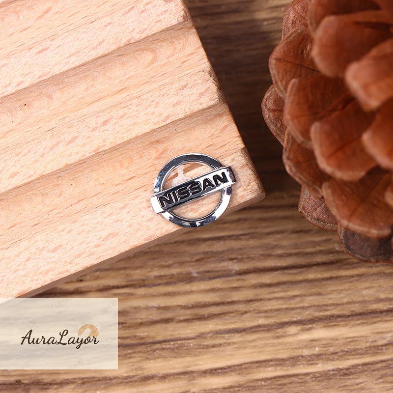 [AuraLayor] 1/2/3PCS YIKONG YK4107 1/10 RC รถอะไหล่จําลองโลโก้อุปกรณ์เสริม Nissan โลโก้จําลองใหม่