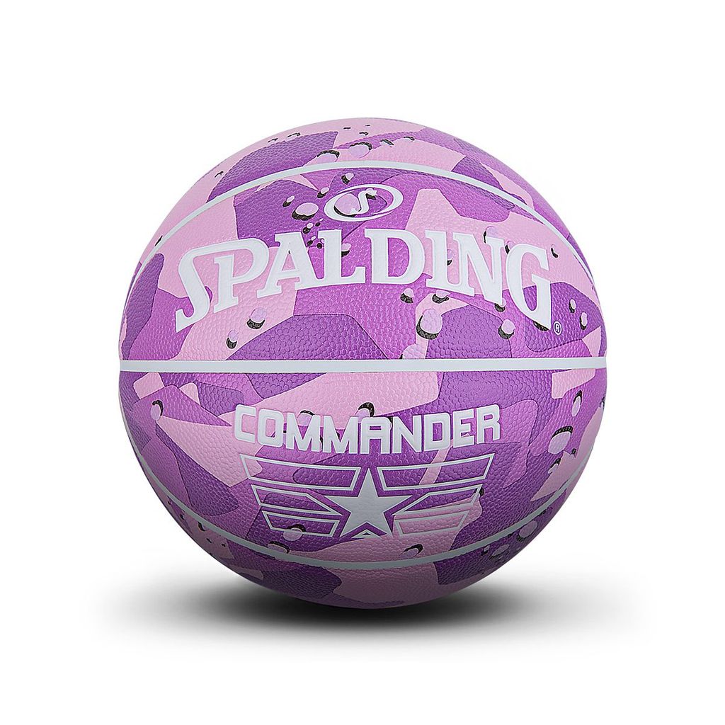Spalding Geometric Leopard Print Basketball - สปอร์ตบอลสำหรับเล่นในและนอกอาคารPU7 Standard