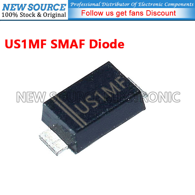 (50-200 ชิ้น) US1MF SMAF Schottky Diode SMD Fast Recovery Diode