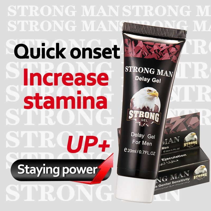 QTTO STRONG MAN Delay GEL Mens Powerful Ointment Full English 25.11.15