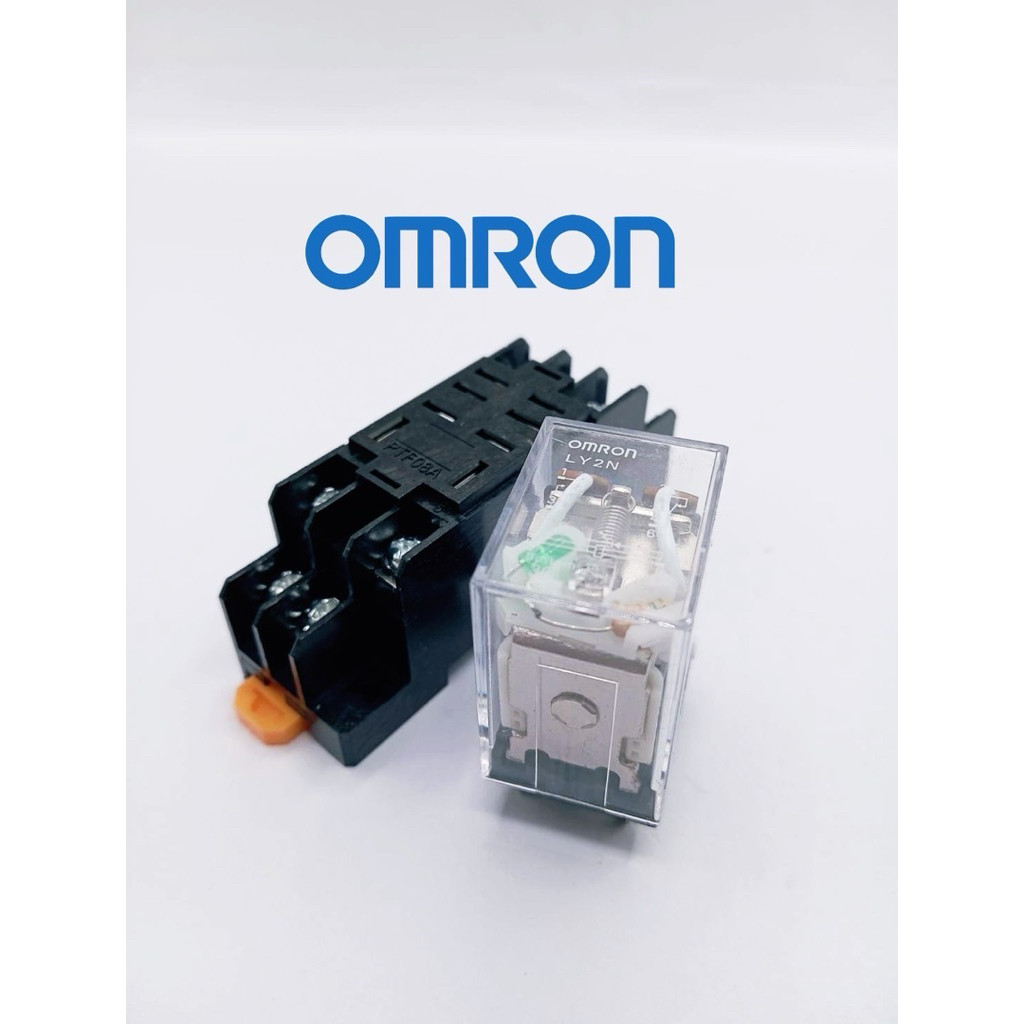 แท้ส่งใว LY2 LY2N  มีไฟ RELAY 12VDC , 12VAC, 24VDC,48vdc,24VAC,110v, 220VAC มีซ็อกเก็ตขายSocket จัดส่งทุกวันร้านในไทย