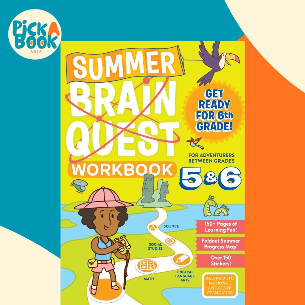 Summer Brain Quest รับ 6th Grade by Workman Publishing (ฉบับสหรัฐอเมริกาปกอ่อน)