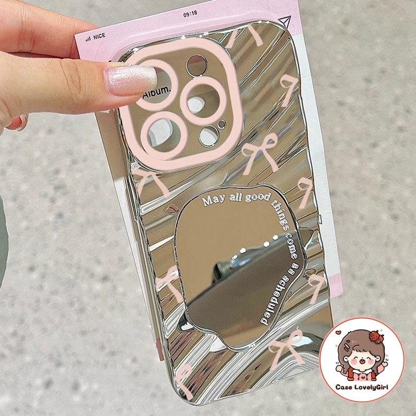 🔥ส่งจากไทย luxury Mirror เคส IPhone 17 16 15Pro Max IP11 14Pro Max XR พสัส13 12 7 8Plus X XsMax กระจ
