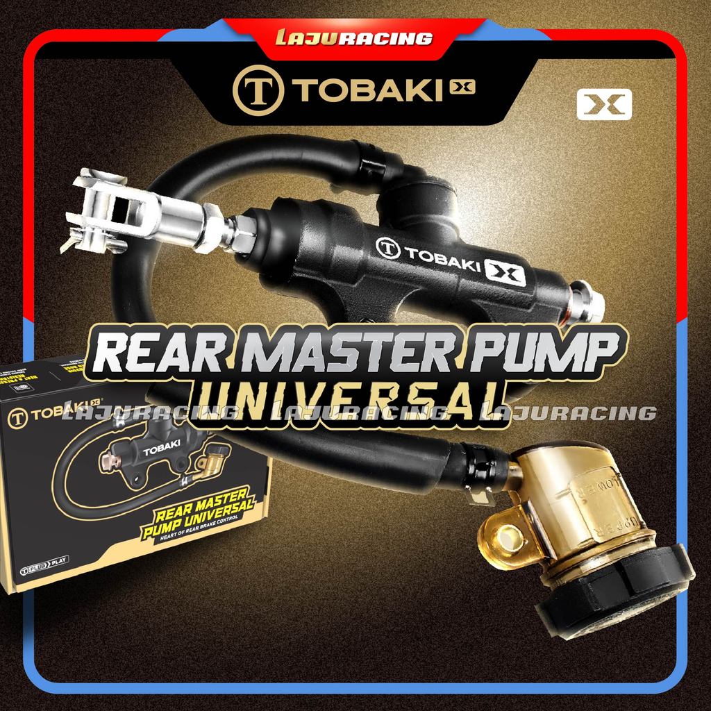TOBAKI ปั๊มลมด้านหลัง UNIVERSAL FITMENT เหมาะสําหรับการใช้งานทุกวันและประสิทธิภาพ
