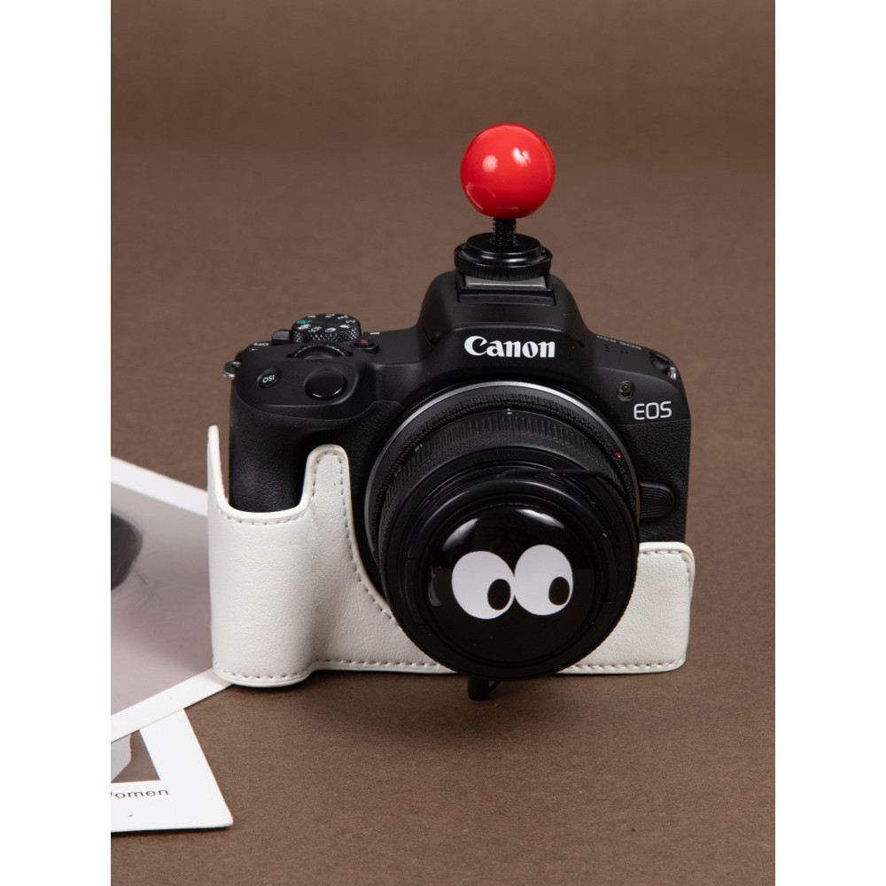 เหมาะสําหรับ Canon R50 กล้อง R50V กรณี R10 Micro เดี่ยว R8R7R62 อุปกรณ์เสริม M50 รองเท้าร้อน 200D ฐา