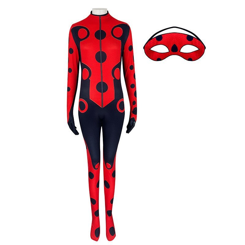 Ladybug Radi Cosplay Jumpsuit Season 6 ชุดคอสเพลย์สำหรับการแสดง Marina