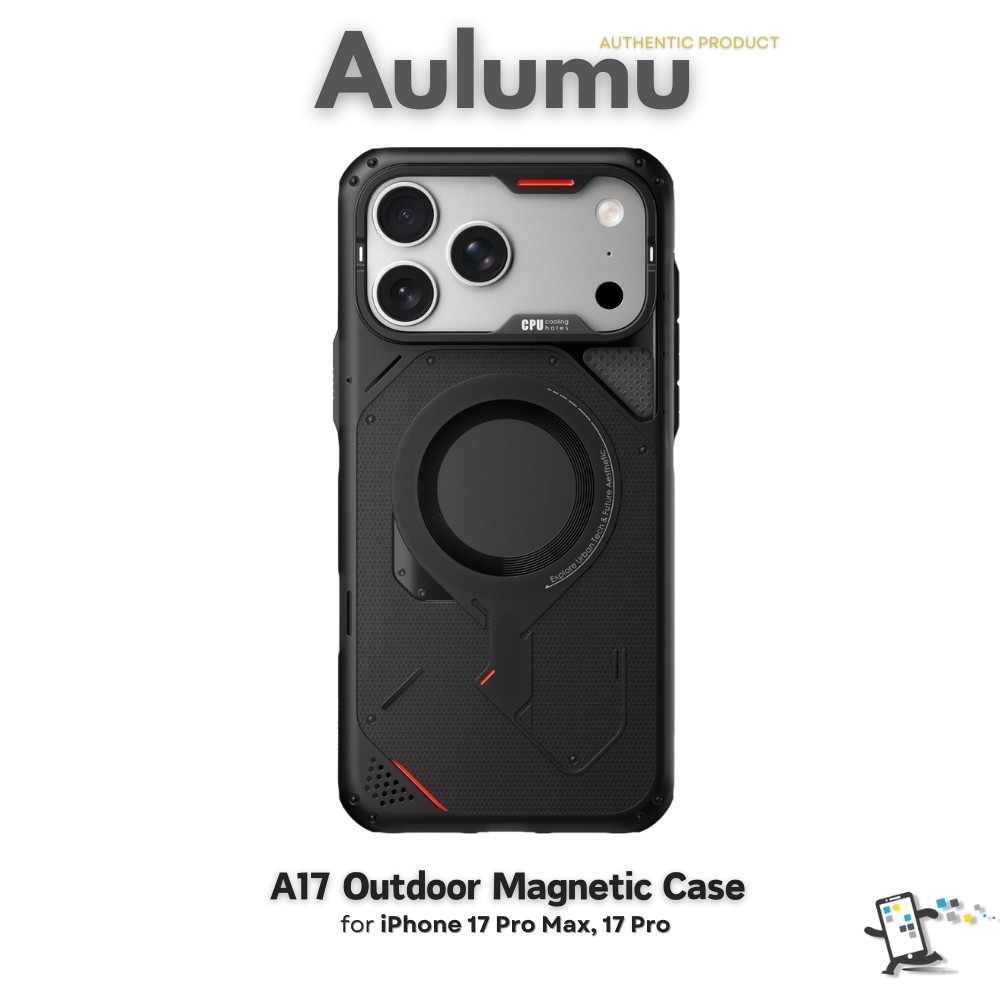 Aulumu Rugged Outdoor Magnetic Case เคสสำหรับ iPhone 17 Pro Max และ iPhone 17 Pro
