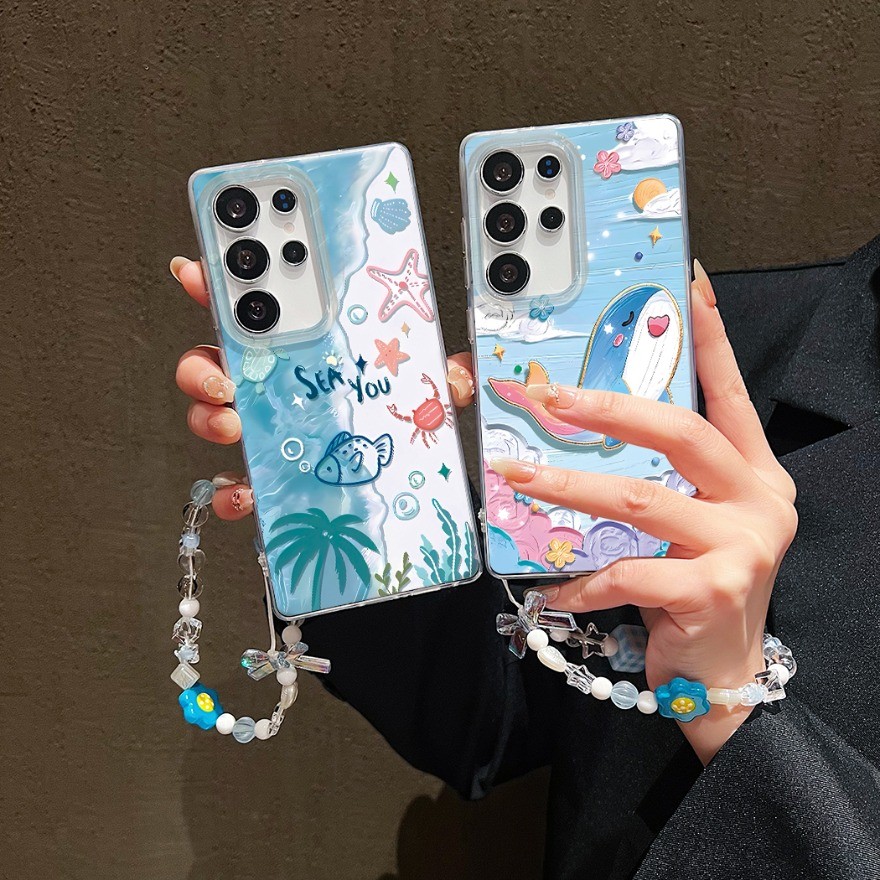 ตลกปลาทะเลรูปแบบเคสโทรศัพท์สําหรับ Xiaomi 11 12X 13 13T 14 Civi 15 Pro Poco M3 M6 M7 C75 C71 F3 C40 