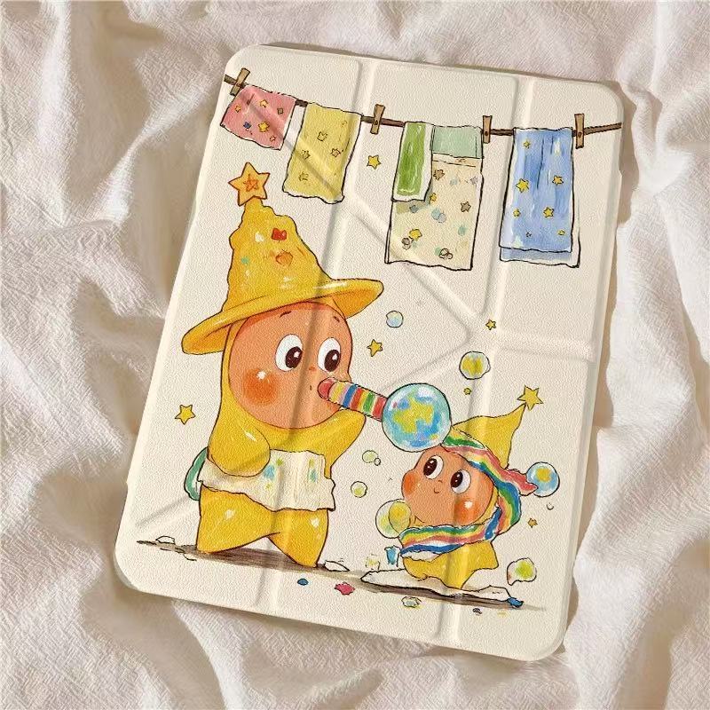 เคสไอแพด 3+Y พับได้ ช่องเสียบปากกา สำหรับ A16 Gen10/11 Air11 M3 Air4/5 mini6/7 Gen7/8/9 Pro11