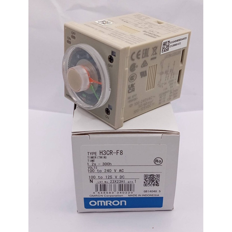 Newคุ้ม พร้อมส่ง! H3CR-F8  H3CR-F8 OMRON TIMER Solid State แบบ OMRON H3CR-F8 OMRON H3CR-F8 ใหม่มือ1