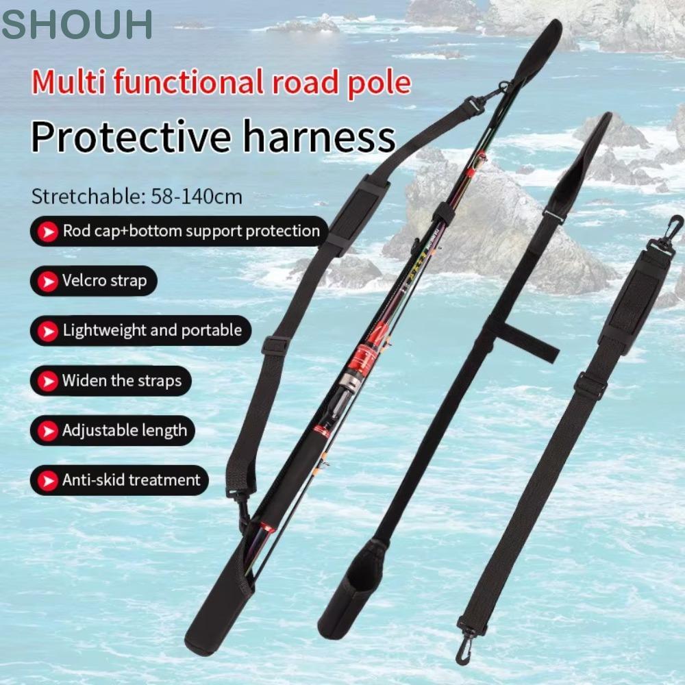 ปลอกคันเบ็ดป้องกันแบบเข็มขัด ปลาคาร์พ ปรับอากาศได้ สวมใส่ง่าย สำหรับการใช้งานทั่วไปและปกป้องแขน