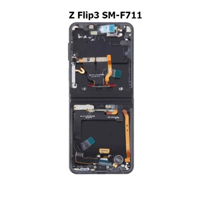 Pop 1 ชิ้น AMOLED สําหรับ Samsung Z Flip 3 5 กรัม F711 LCD F7110 F711B จอแสดงผล LCD Touch Screen Dig