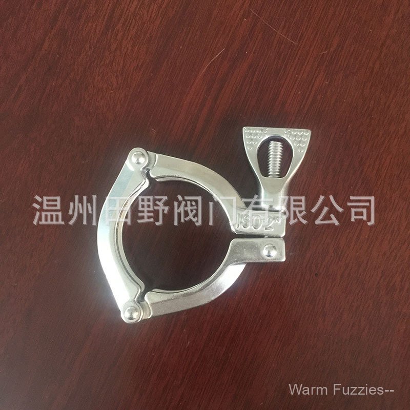 STS สแตนเลส Precision Casting แคลมป์สามส่วน 1.5 S-12S แคลมป์สุขาภิบาลอุปกรณ์เสริมประกอบอย่างรวดเร็ว 